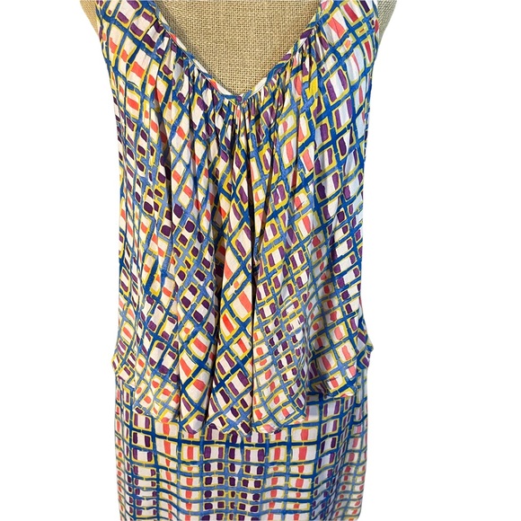 Plenty by Tracy Reese geometric print sleeveless dress size XS (0-2) - Picture 7 of 10
